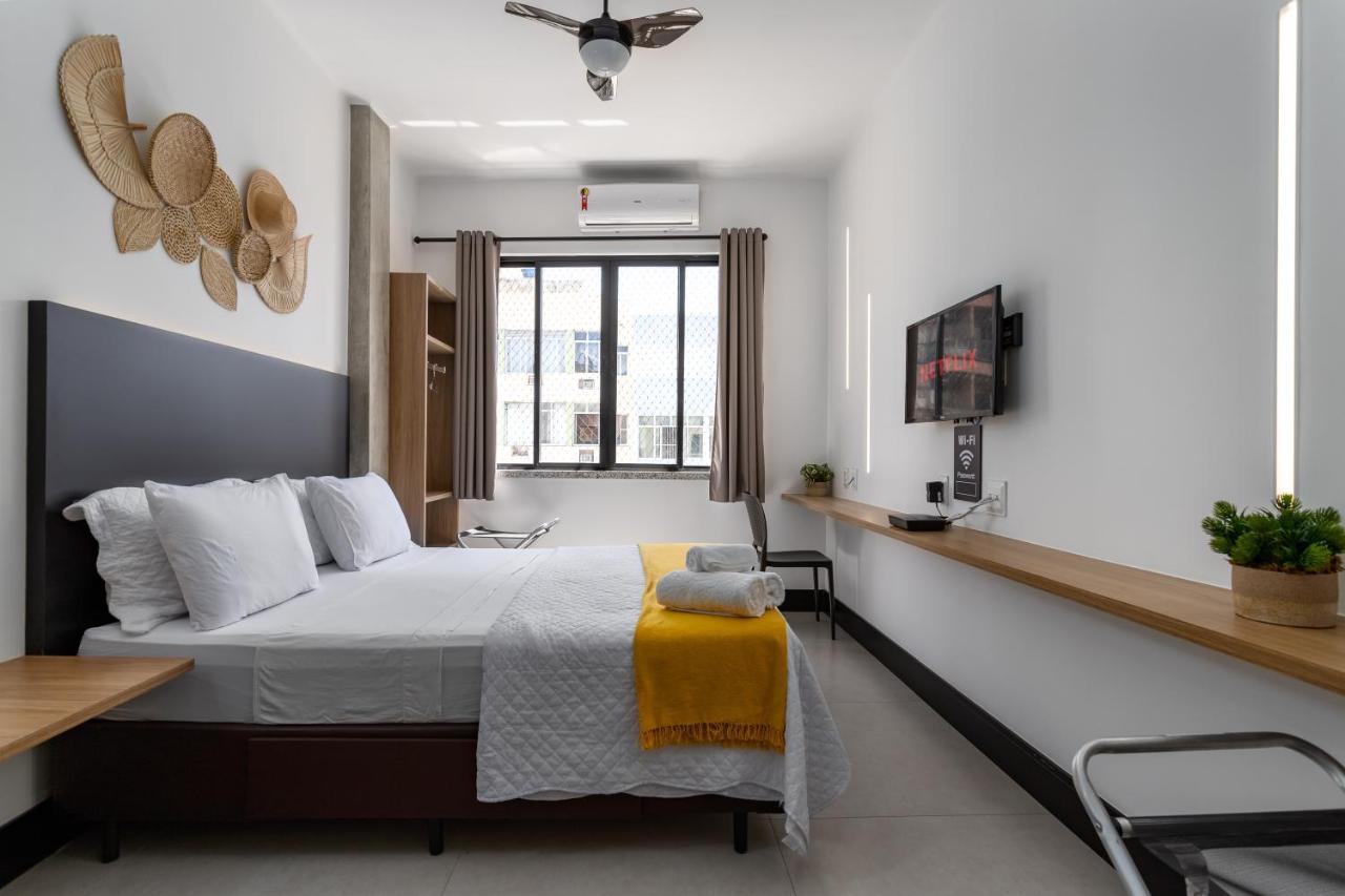Unhotel - Studios Modernos, Acesso A Praia De Copacabana - Posto 6 Río de Janeiro Exterior foto