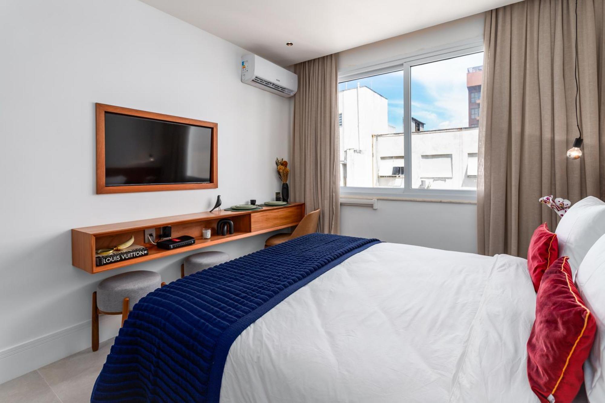 Unhotel - Studios Modernos, Acesso A Praia De Copacabana - Posto 6 Río de Janeiro Exterior foto