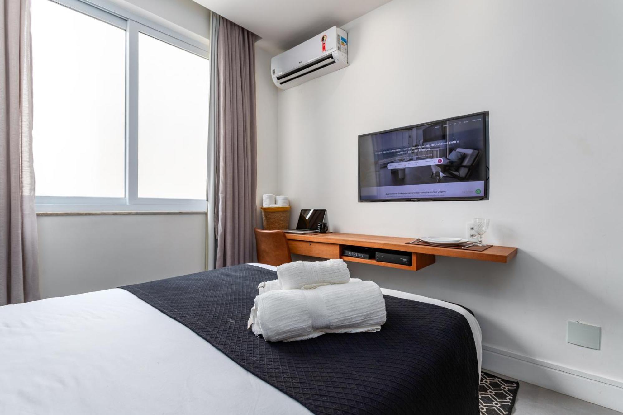 Unhotel - Studios Modernos, Acesso A Praia De Copacabana - Posto 6 Río de Janeiro Exterior foto